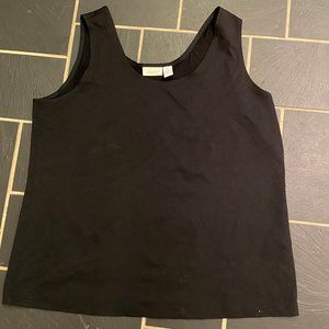 Chico's Black Tank Top, Size L